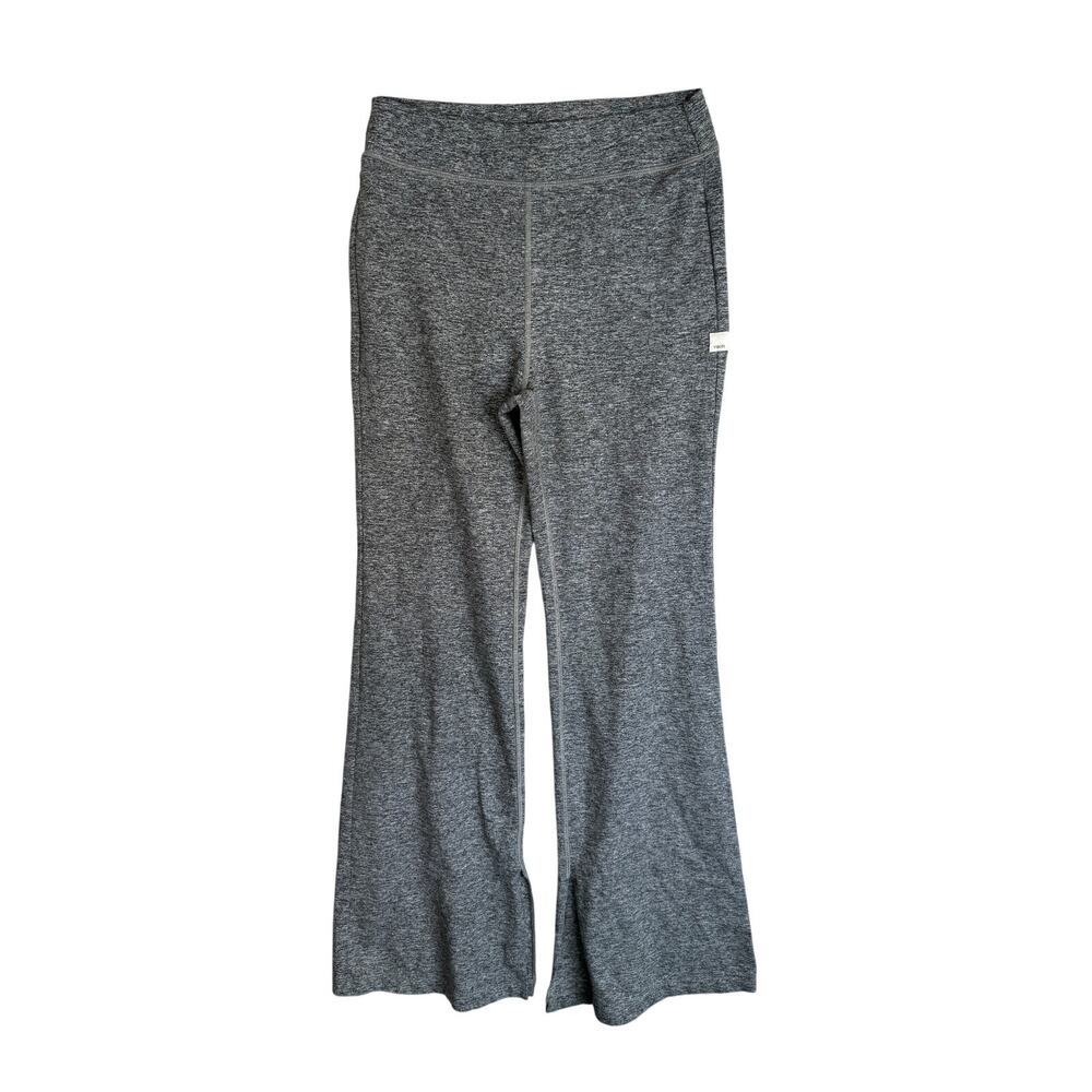 Vuori Granite High Rise Flare Leggings Pants Heather Gray Small